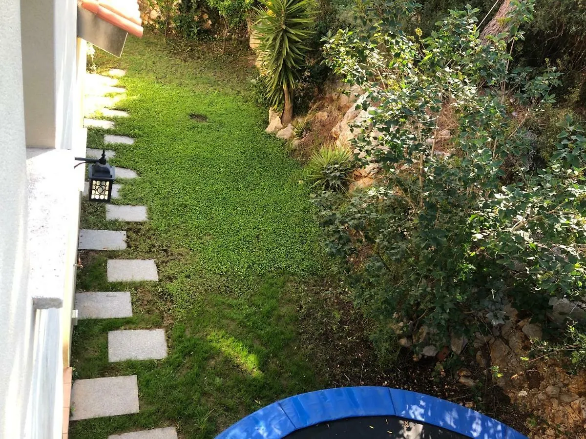 Vila Casa Bella Vista En Montana Con Vistas Al Mar Y Piscina Privada Cunit 0*,