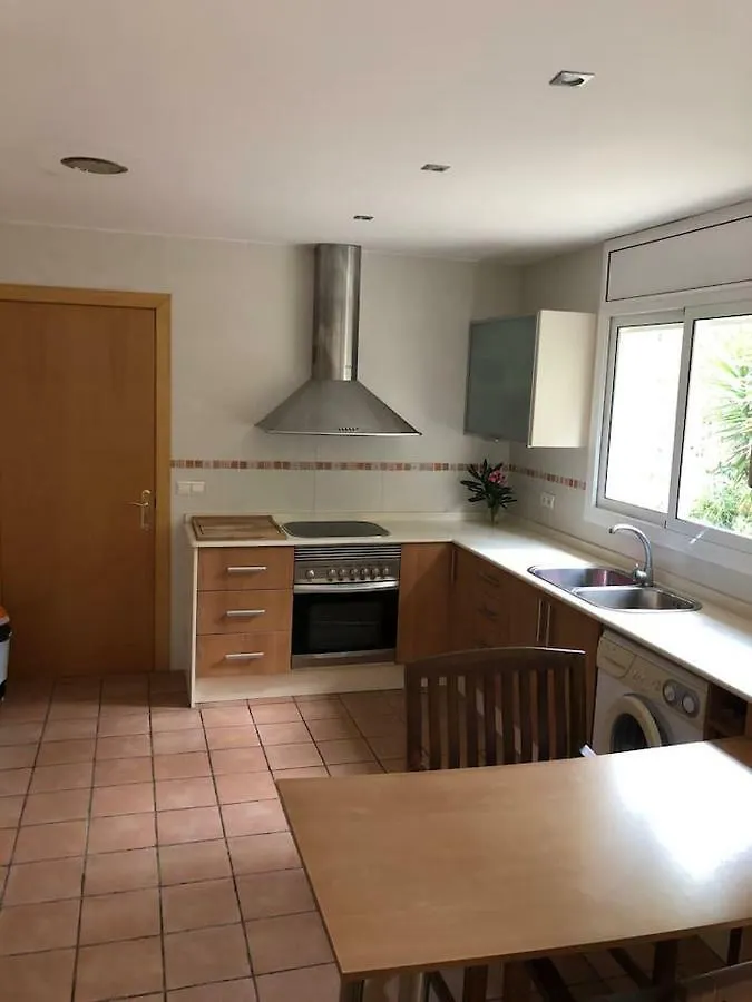 Vila Casa Bella Vista En Montana Con Vistas Al Mar Y Piscina Privada Cunit